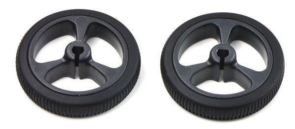 Pololu Wheel 32x7mm Pair - This custom designed plastic wheel is designed to fit the output shafts on our micro metal gearmotors.

Silicone tires measuring 32 mm (1.26") in diameter

These wheels are sold in pairs.

Available in a two colours
