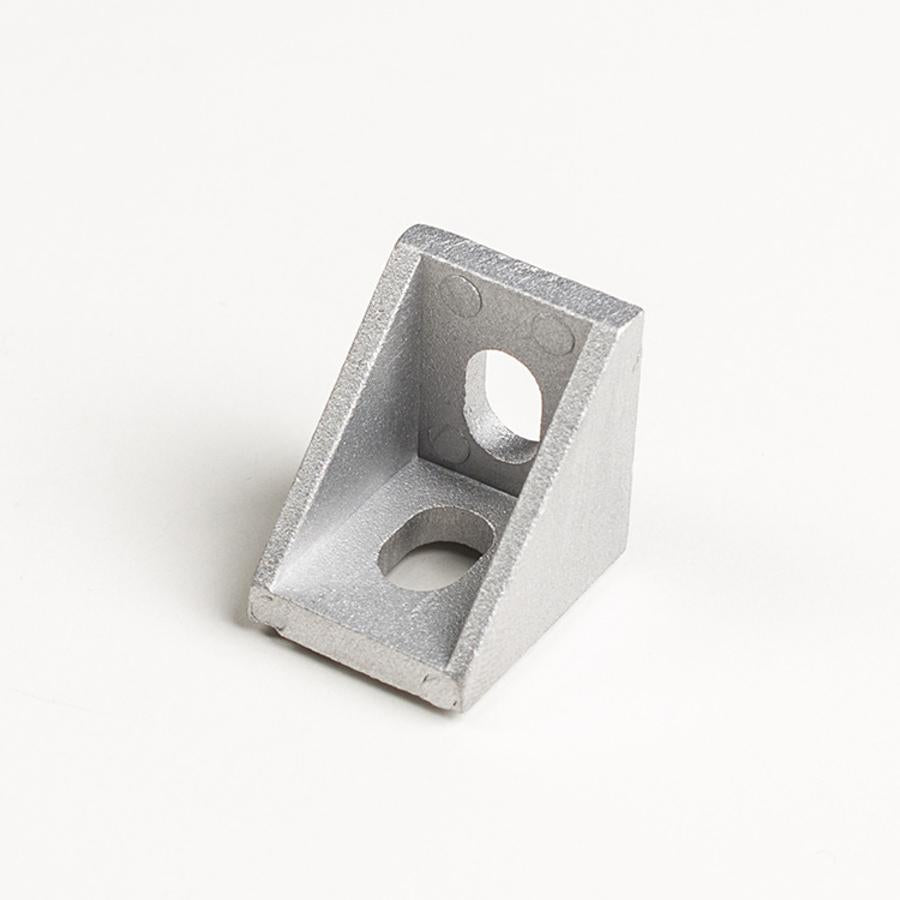 Aluminum Extrusion Corner Brace Support (for 20x20) - Brace yourself! You'll definitely want to pick up a couple of these corner brace supports when working on a project with 20x20 extrusion.