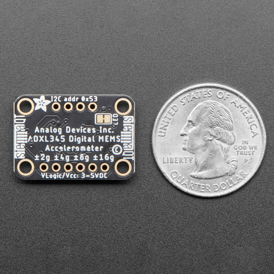 ADXL345 - Triple-Axis Accelerometer (+-2g/4g/8g/16g) w/ I2C/SPI ...