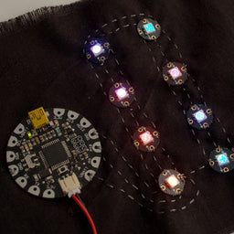 An image of Flora RGB Smart NeoPixel version 2 - Pack of 4