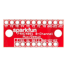 An image of SparkFun Multiplexer Breakout - 8 Channel (74HC4051)
