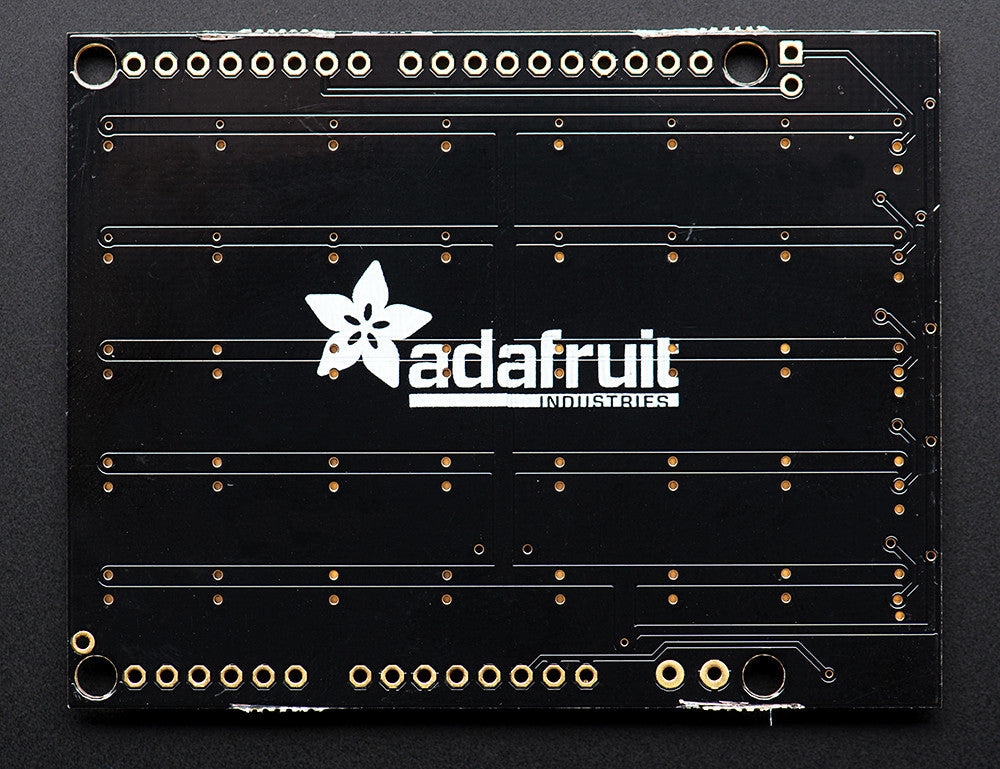 Led Arduino Component Picture Adafruit NeoPixel Shield for Arduino - 40 RGB LED Pixel Matrix ...