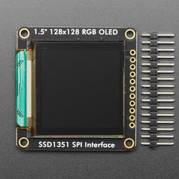 OLED Breakout Board - 16-bit Color 1.5" w/microSD holder - EYESPI Connector