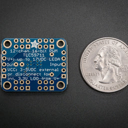 Adafruit 12-Channel 16-bit PWM LED Driver - SPI Interface - TLC59711
