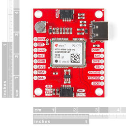 An image of SparkFun GPS Breakout - NEO-M9N, Chip Antenna (Qwiic)