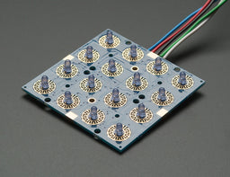 An image of Adafruit Trellis Monochrome Driver PCB for 4x4 Keypad & 3mm LEDs