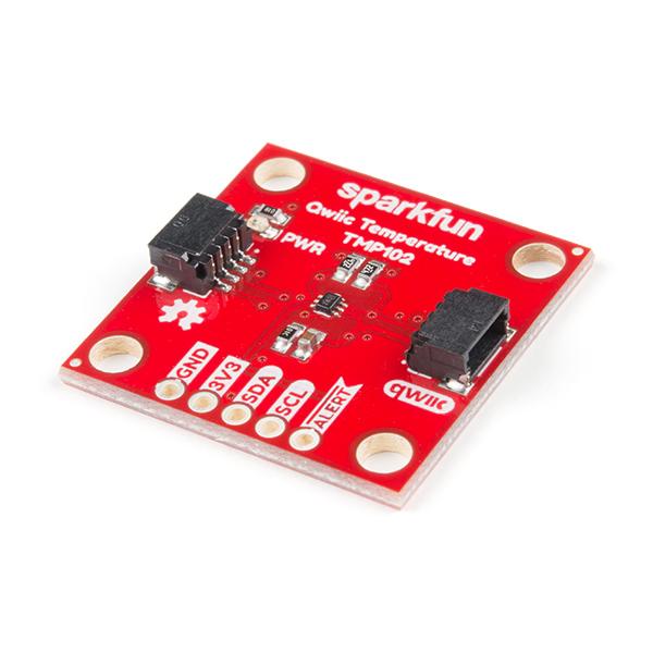 SparkFun Digital Temperature Sensor - TMP102 - We all like to know the temperature, right? Well, with the TMP102 Digital Temperature Sensor, SparkFun have made it just about as easy as it gets.