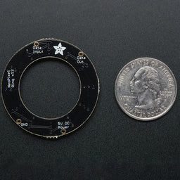 Adafruit NeoPixel Ring - 5050 RGB LED with Integrated Drivers