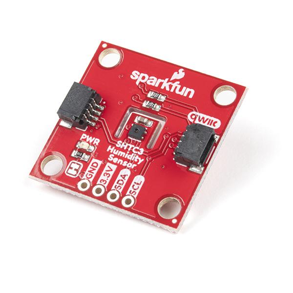 SparkFun Humidity Sensor Breakout - SHTC3 - Looking to keep a log of the climate in your greenhouse, create a humidor control system or want to track temperature and humidity data for a weather station project? The SparkFun SHTC3 Humidity Sensor may be the perfect option for you!