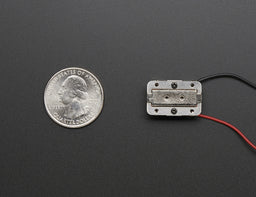 An image of Bone Conductor Transducer with Wires - 8 Ohm 1 Watt
