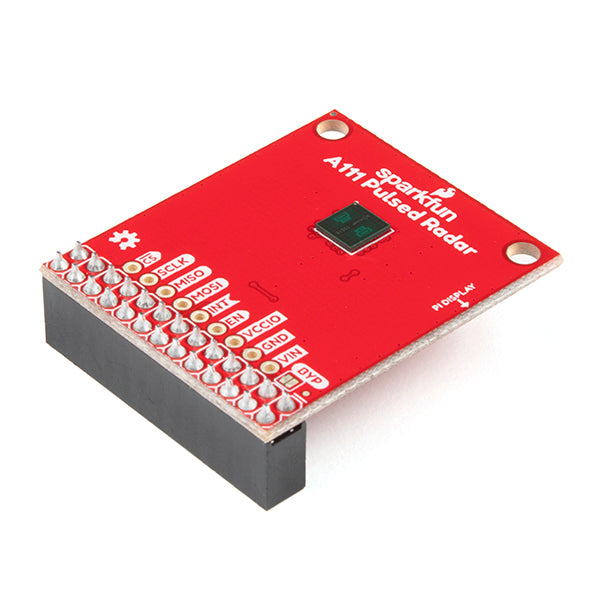 SparkFun Pulsed Radar Breakout - A111 - Does your project require high-precision, cutting-edge distance measurement? Or maybe speed, motion, or gesture-sensing? We're not talking about simple ultrasonic or even infrared here, but 60GHz radar!