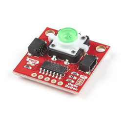 An image of SparkFun Qwiic Button - Green LED
