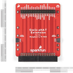 An image of SparkFun Qwiic pHAT Extension for Raspberry Pi 400