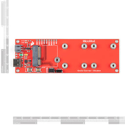 An image of SparkFun MicroMod Qwiic Carrier Board - Double
