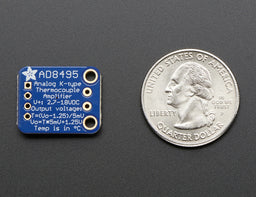 An image of Adafruit Analog Output K-Type Thermocouple Amplifier - AD8495 Breakout