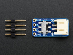 An image of Adafruit Switched JST-PH 2-Pin SMT Right Angle Breakout Board