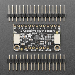 An image of Adafruit 12-Key Capacitive Touch Sensor Breakout - MPR121 - STEMMA QT