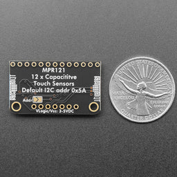 An image of Adafruit 12-Key Capacitive Touch Sensor Breakout - MPR121 - STEMMA QT