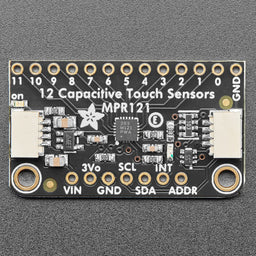 An image of Adafruit 12-Key Capacitive Touch Sensor Breakout - MPR121 - STEMMA QT