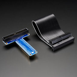 Assembled Pi T-Cobbler Plus - GPIO Breakout - Pi A+, B+, Pi 2/3/4, Zero