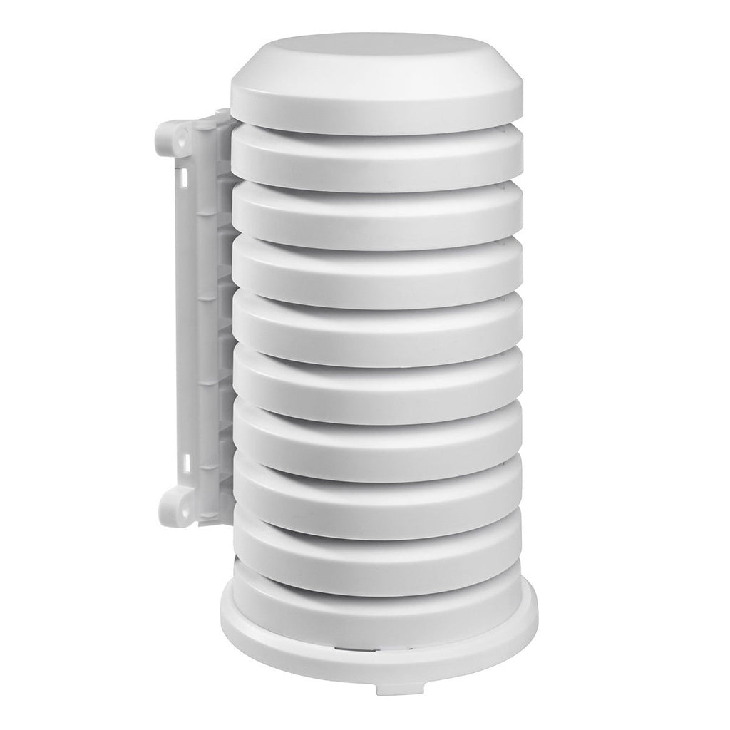 Weatherproof Cover/Enclosure for Outdoor Sensors (Stevenson Screen) - This practical cover protects electronics that need to be outside (like temperature and humidity sensors) from sun and rain, whilst maintaining airflow.
