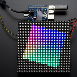 An image of Adafruit RGB Matrix HAT + RTC for Raspberry Pi - Mini Kit