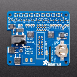 Adafruit RGB Matrix HAT + RTC for Raspberry Pi - Mini Kit - Pimoroni