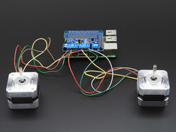 An image of Adafruit DC & Stepper Motor HAT for Raspberry Pi - Mini Kit