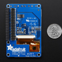 Adafruit PiTFT Plus 320x240 2.8" TFT + Capacitive Touchscreen