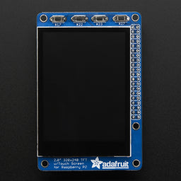 Adafruit PiTFT Plus 320x240 2.8" TFT + Capacitive Touchscreen