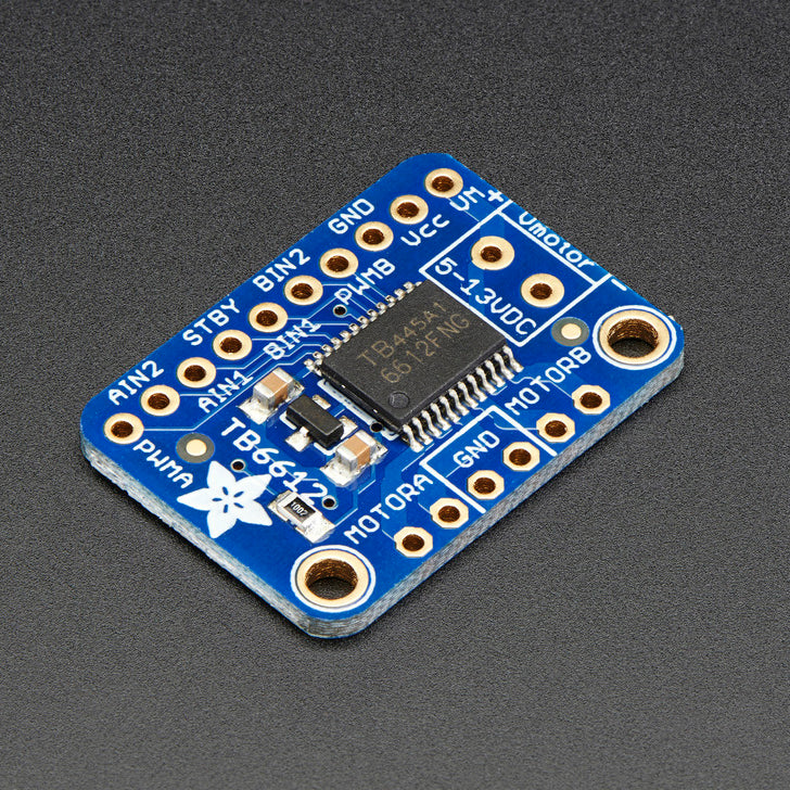 Adafruit TB6612 1.2A DC Stepper - Komponent Dünyası Adafruit TB6612 1.2A DC Stepper - Komponent Dünyası