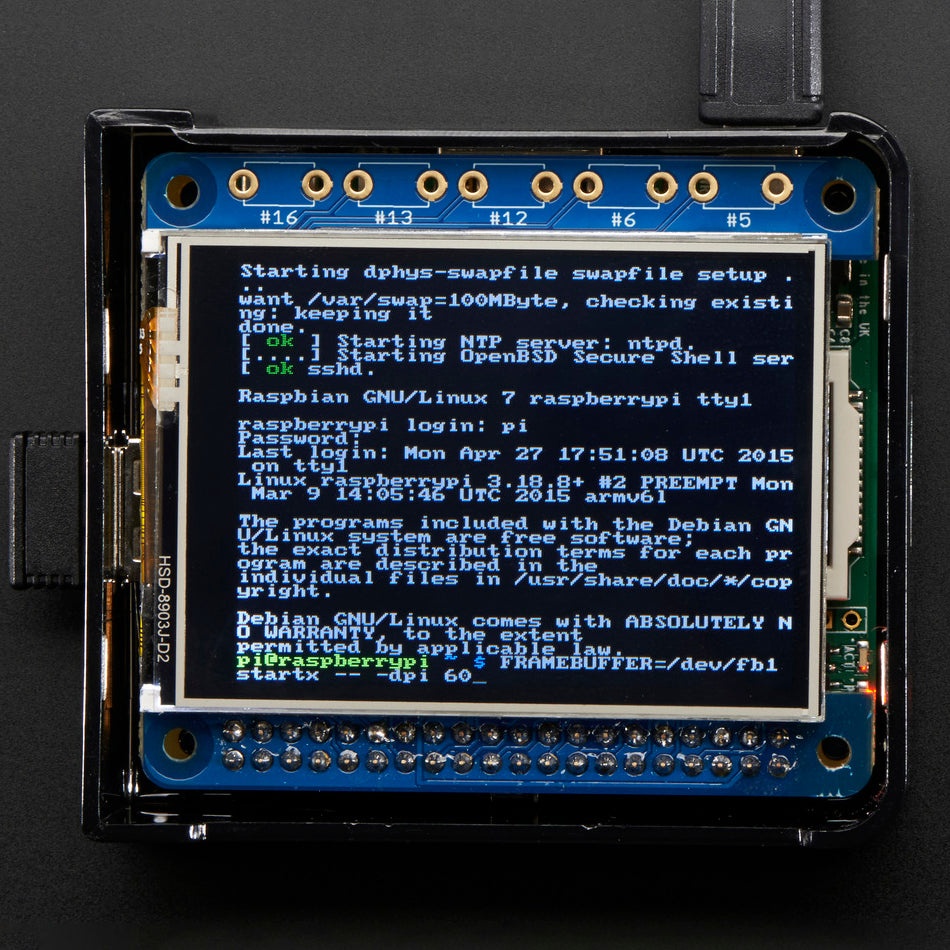 Adafruit PiTFT 2.4