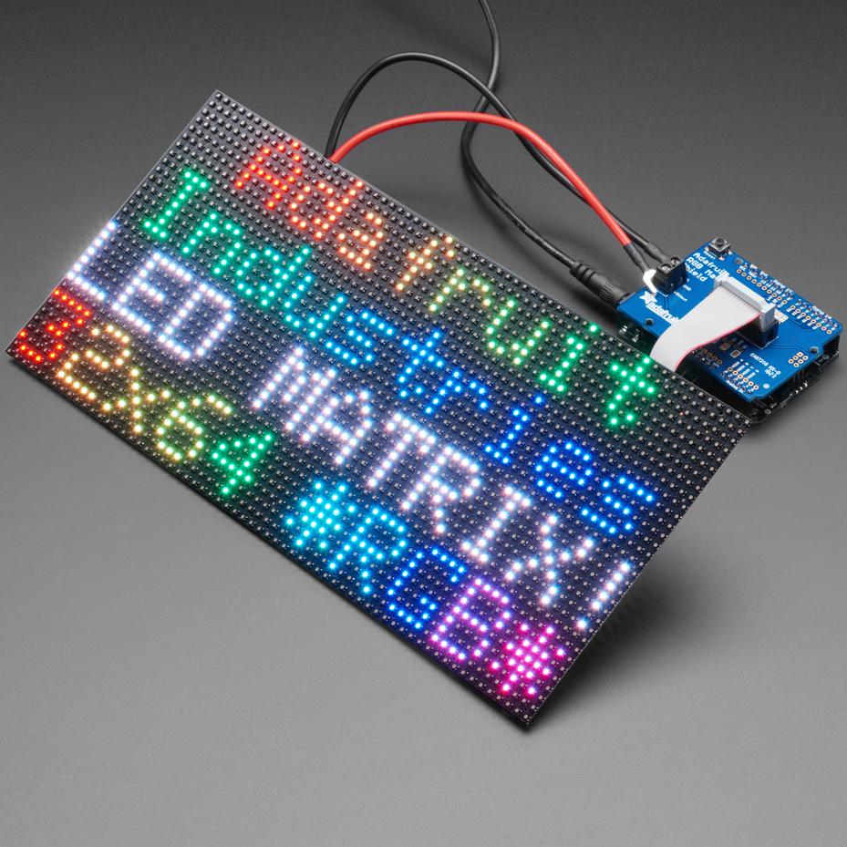 Adafruit RGB Matrix Shield for Arduino - Pimoroni Wholesale