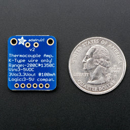 An image of Thermocouple Amplifier MAX31855 breakout board (MAX6675 upgrade)