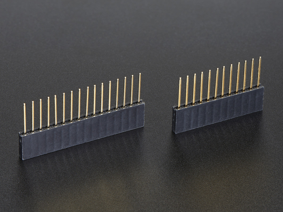 Feather Stacking Headers - 12-pin and 16-pin female headers - Pimoroni ...