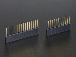 An image of Feather Stacking Headers - 12-pin and 16-pin female headers