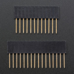 An image of Feather Stacking Headers - 12-pin and 16-pin female headers