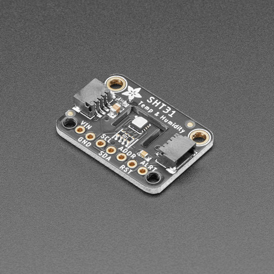 Adafruit Sensirion SHT31-D - Temperature & Humidity Sensor - Sensirion Temperature/Humidity sensors are some of the finest &amp; highest-accuracy devices you can get. And, finally we have some that have a true I2C interface for easy reading.