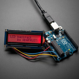 An image of Adafruit I2C / SPI character LCD backpack