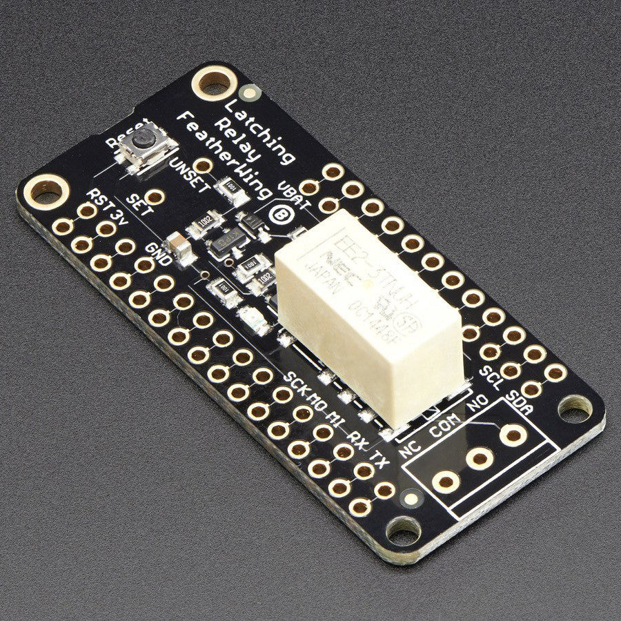 Adafruit Mini Relay FeatherWing - Pimoroni Wholesale