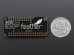 An image of DS3231 Precision RTC FeatherWing - RTC Add-on For Feather Boards