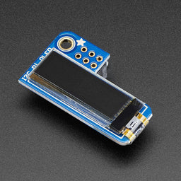 An image of Adafruit PiOLED - 128x32 Monochrome OLED Add-on for Raspberry Pi