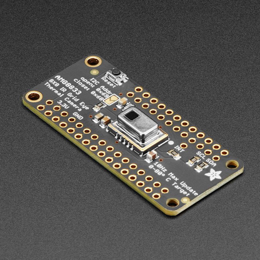 Adafruit AMG8833 IR Thermal Camera FeatherWing - Pimoroni Wholesale