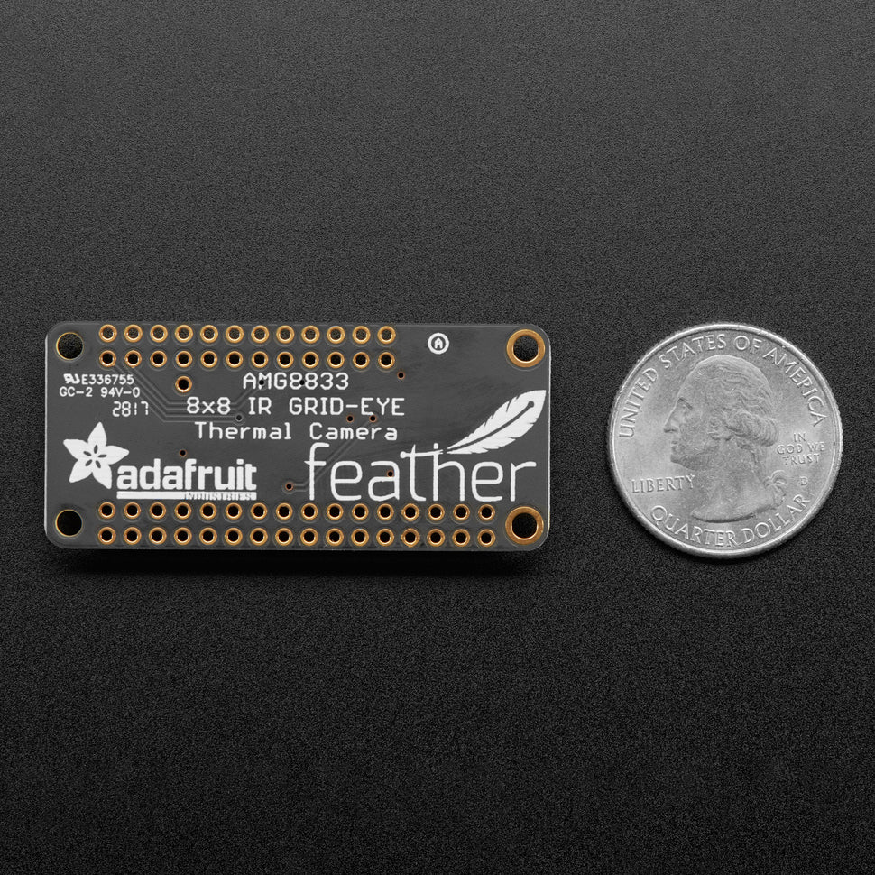 Adafruit AMG8833 IR Thermal Camera FeatherWing - Pimoroni Wholesale