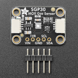 An image of Adafruit SGP30 Air Quality Sensor Breakout - VOC and eCO2 - STEMMA QT / Qwiic