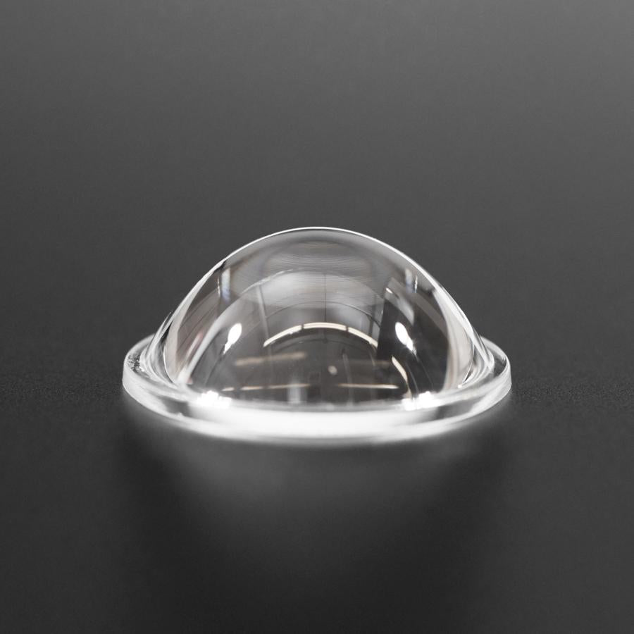 Convex Glass Lens with Edge - 40mm Diameter - The eyes have it! Add this little lens to make a big expression with the Spooky Eyes demo for microcontrollers or Raspberry Pi.