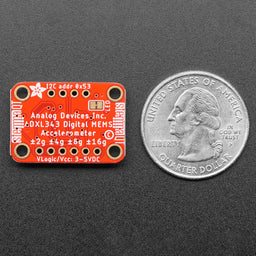 ADXL343 - Triple-Axis Accelerometer (+-2g/4g/8g/16g) w/ I2C/SPI - STEMMA QT / Qwiic