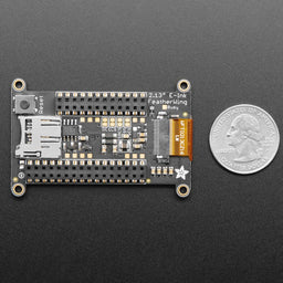 Adafruit 2.13" Monochrome eInk / ePaper Display FeatherWing - 250x122 Monochrome