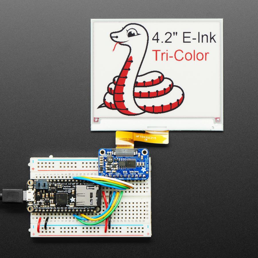 Adafruit eInk Breakout Friend with 32KB SRAM - Add some bi-stability to your life with an Adafruit EInk Breakout Friend - your fun pal who's happy to lend a hand when you want to work with EInk/E-Paper displays.