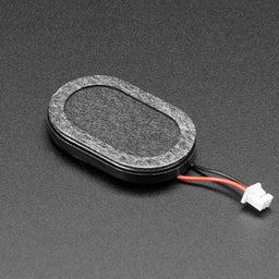 An image of Mini Oval Speaker with Short Wires - 8 Ohm 1 Watt
